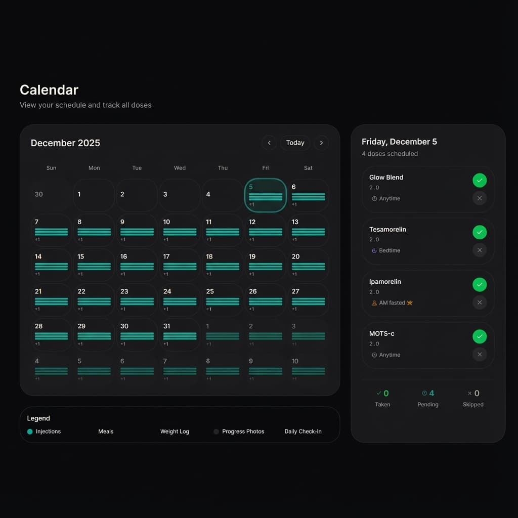 One-Tap Dose Logging